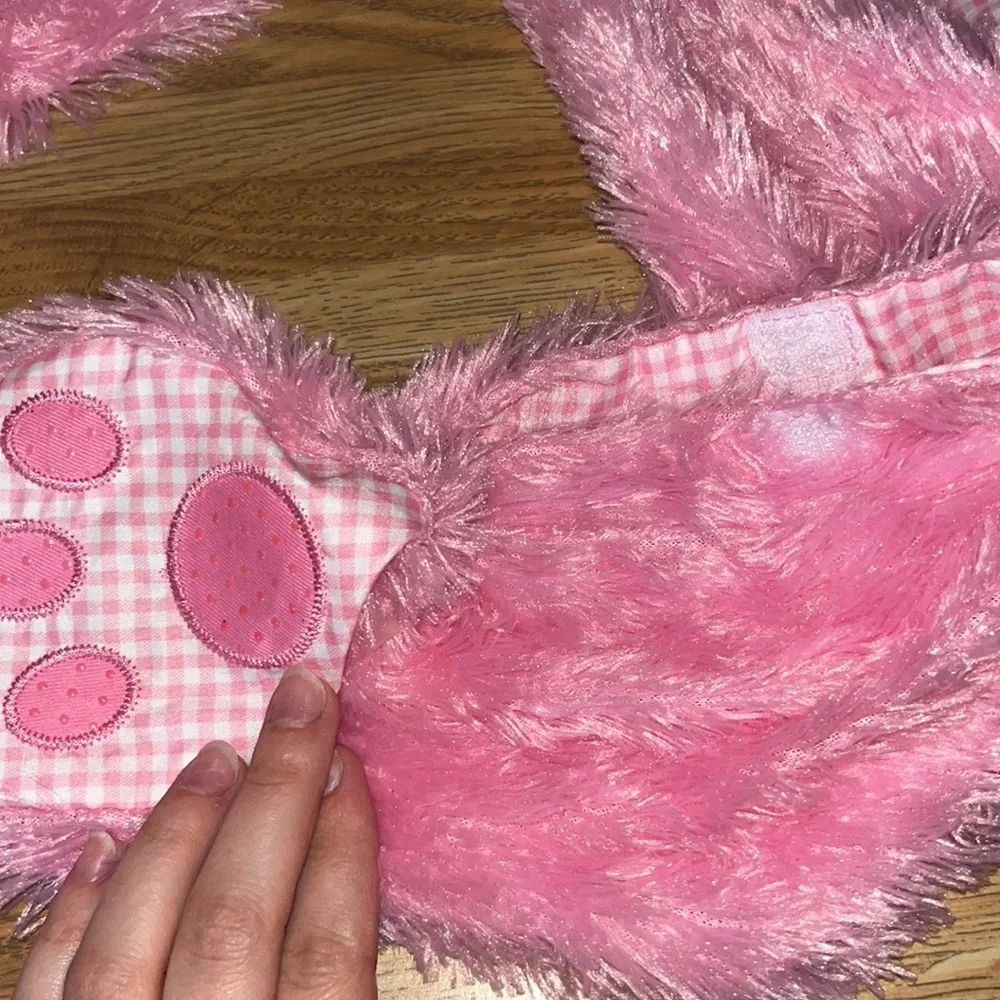 Rubies Pink Gingham Bunny Infant Costume Halloween Easter Costume! 18-22lbs